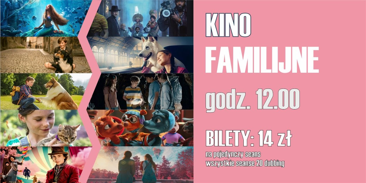 Kino familijnie na ferie 2024 w MDK w Radomsku