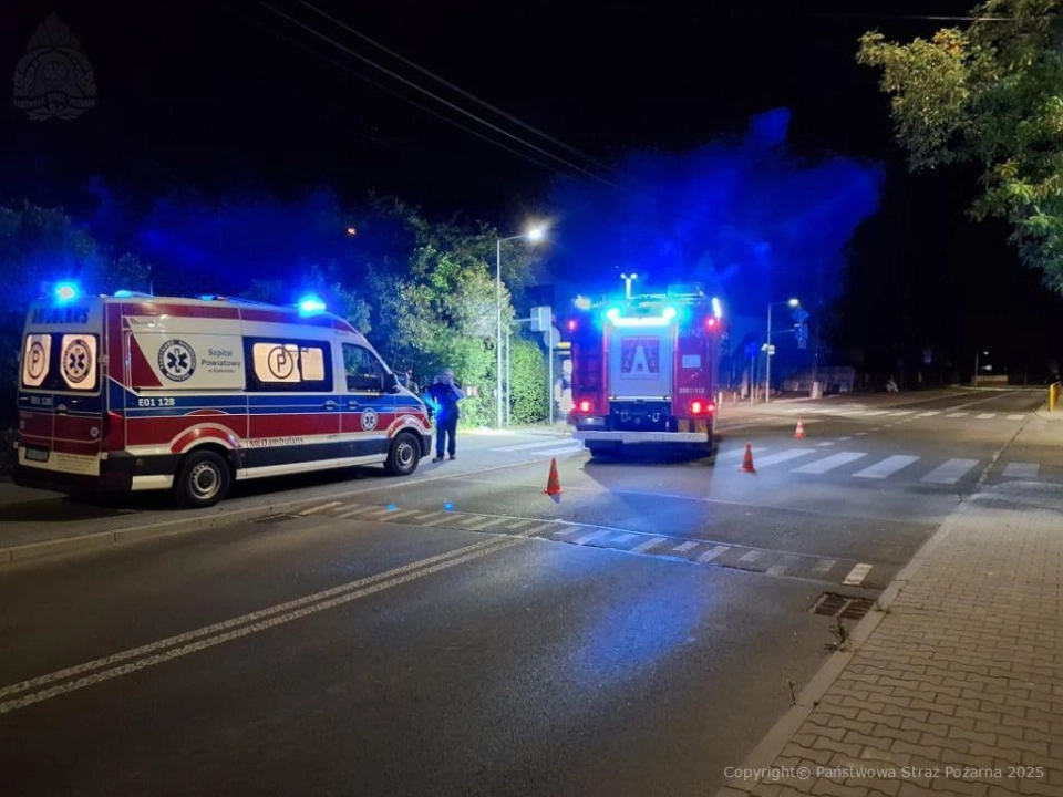 Strażacy interweniowali 3 razy w jeden dzień. Powód brak wolnej karetki