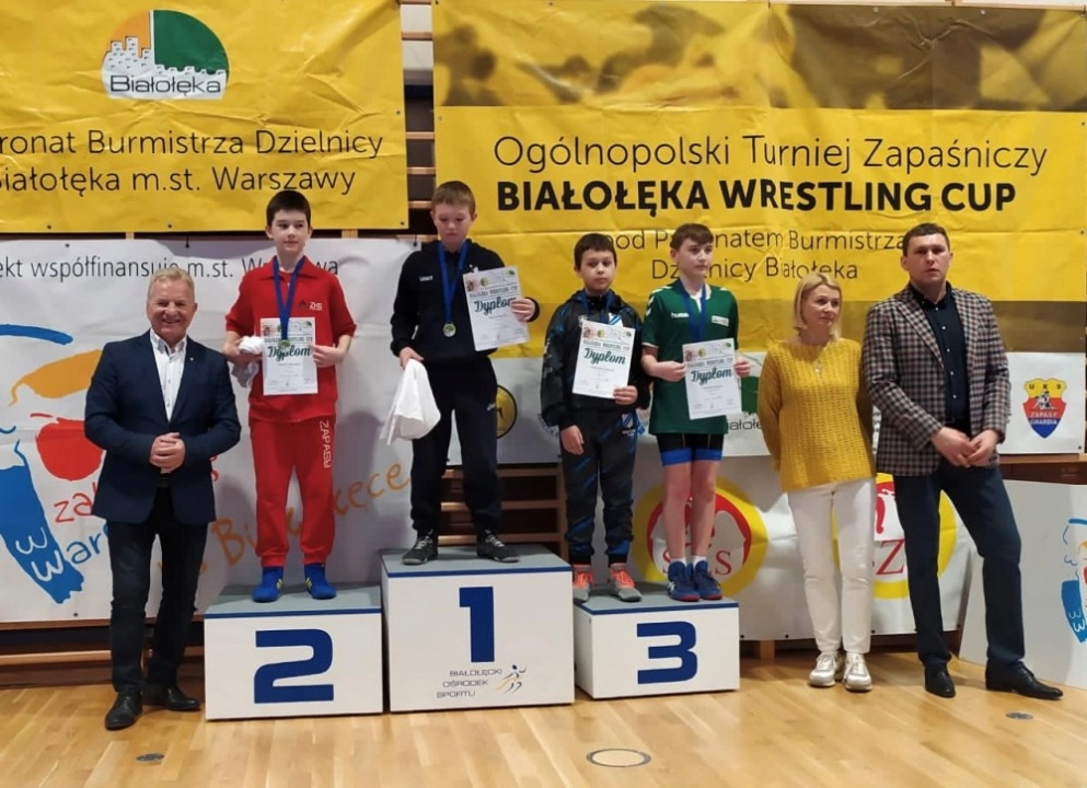 Siedem medali zapaśników ZKS Radomsko na turnieju w Warszawie