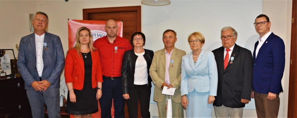 Radomszczańscy honorowi dawcy krwi otrzymali odznaczenia