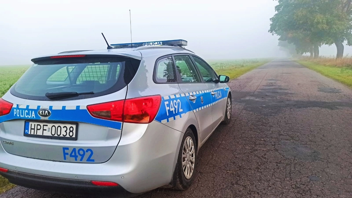 Uwaga mgły! Radomszczańska policja apeluje o ostrożność