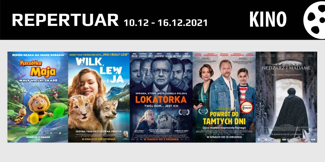 Kino MDK w Radomsku zaprasza. Repertuar od 10 do 16 grudnia
