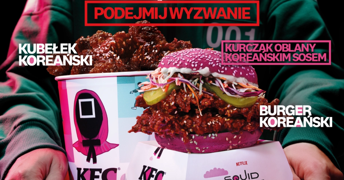 KFC i Squid Game łączą siły – odważ się spróbować!