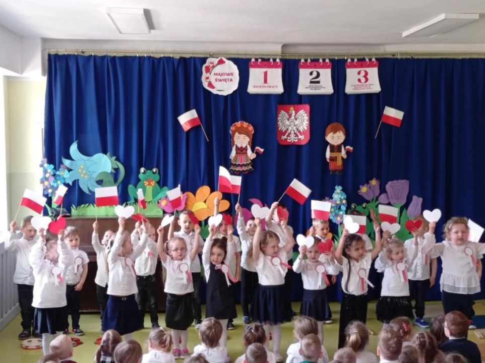 Dzieci uczą się patriotyzmu – „Tydzień Patriotyczny” w przedszkolu nr 9