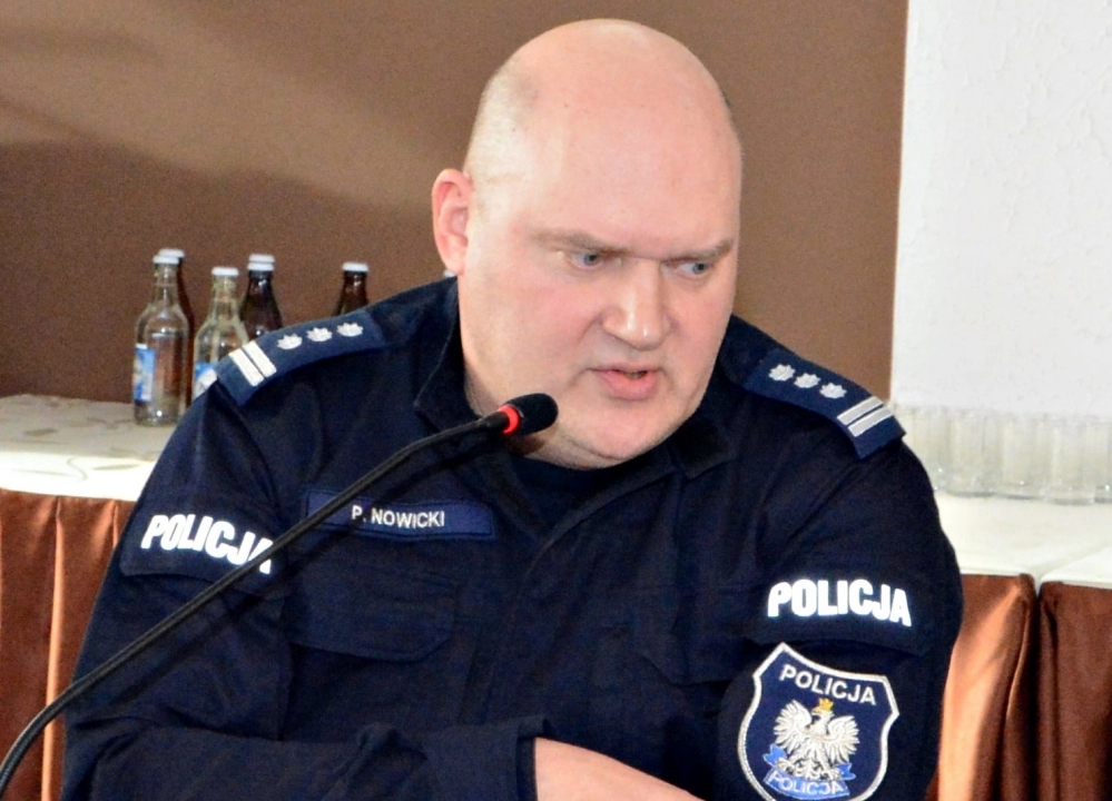 Inspektor Piotr Nowicki zakończył służbę jako Komendant Policji w Radomsku