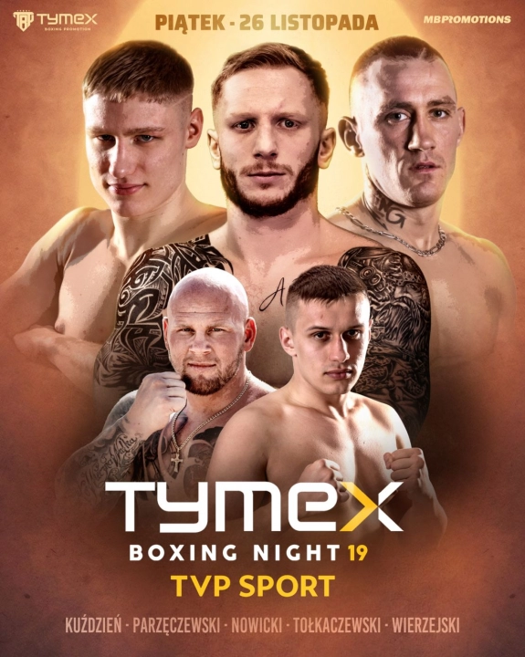 Robert Parzęczewski na Gali Boksu„Tymex Boxing Night 19”