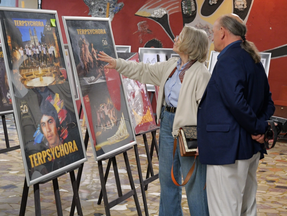 Wystawa fotografii i grafiki w MDK: historia „Terpsychory”