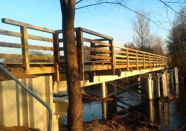 Most w Krzętowie został wyremontowany, ale już jest dewastowany. Sołtys prosi o interwencję