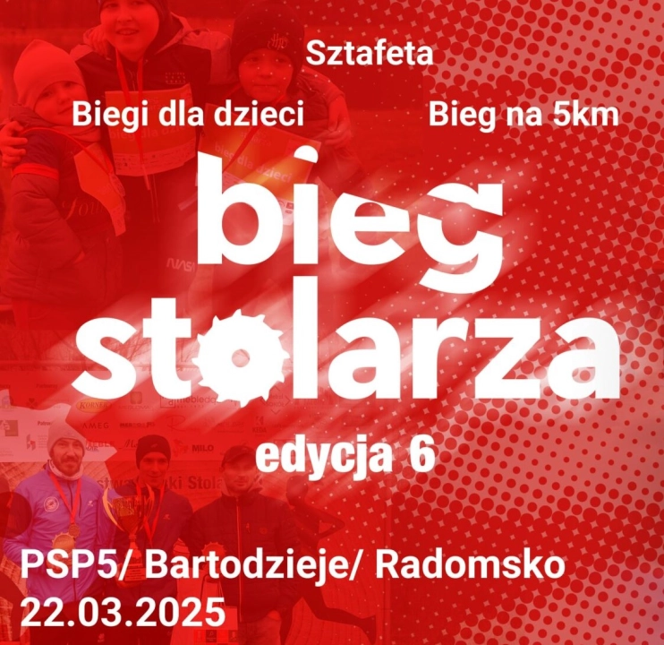 6. edycja biegu stolarza w Radomsku