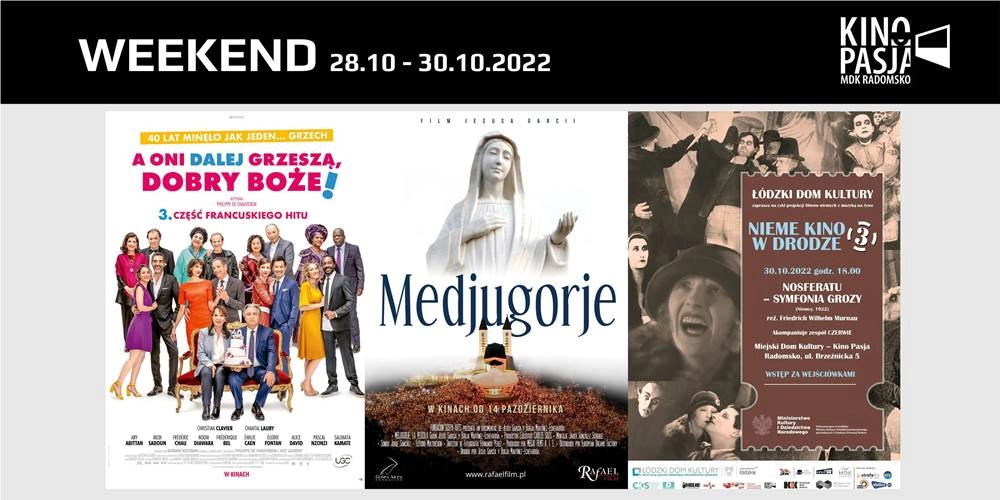 Kino MDK w Radomsku zaprasza. Repertuar od 28 do 30 października