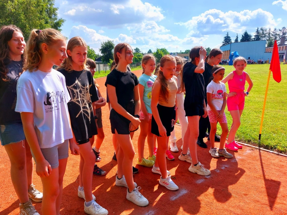 Szkolny bieg uśmiechu Aktywna Szkoła Run&Walk
