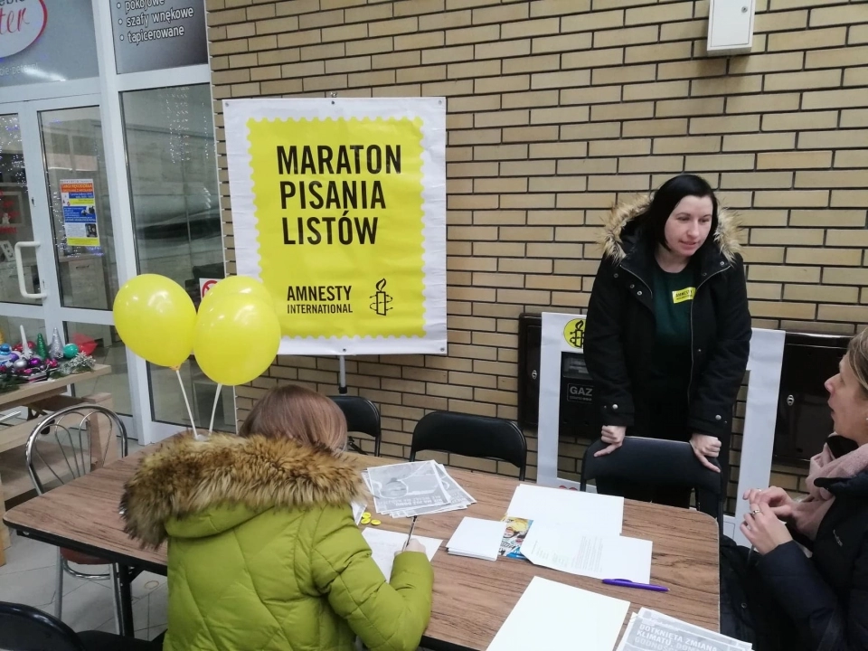 Spotkaj się online z aktywistami Amnesty International z Radomska
