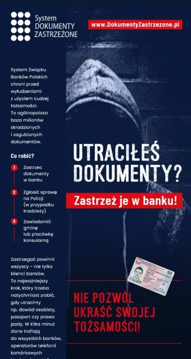 Zastrzeż dokumenty. Chroń swoją tożsamość