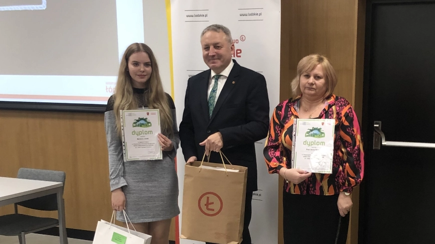 Sukces uczennicy „drzewniaka” w V Wojewódzkim Konkursie Ekologicznym
