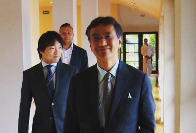Ambasador Japonii w DOJO