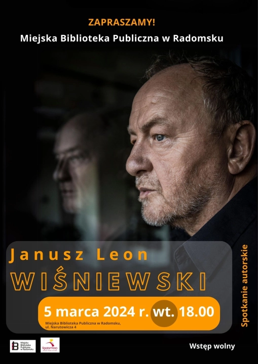 Janusz Leon Wiśniewski gościem radomszczańskiej biblioteki