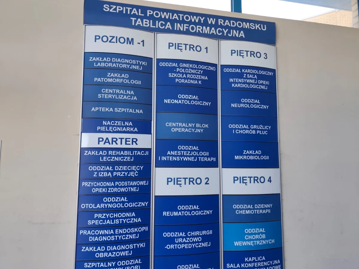 Zaginiony pacjent szpitala w Radomsku odnaleziony po godzinie