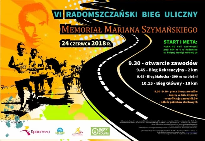 Bieg Uliczny Memoriał Mariana Szymańskiego w Radomsku