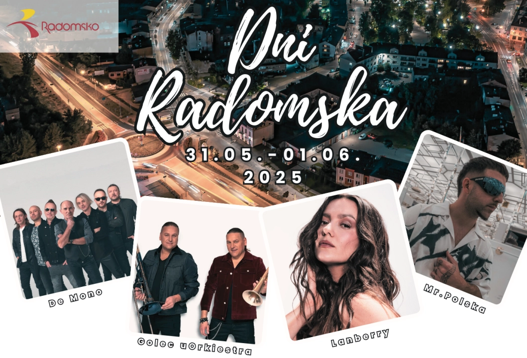Dni Radomska 2025. Wielka muzyczna impreza w parku Solidarności