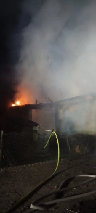 W Stobiecku Szlacheckim spłonęła stodoła. To prawdopodobnie podpalenie