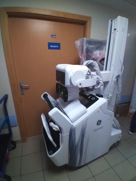 Mobilny aparat RTG wkrótce rozpocznie pracę w szpitalu w Radomsku
