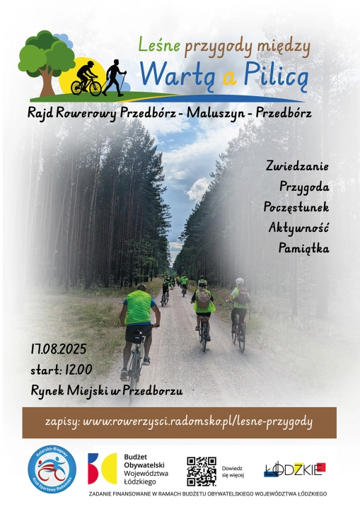 Rajd „Leśne przygody między Wartą a Pilicą”