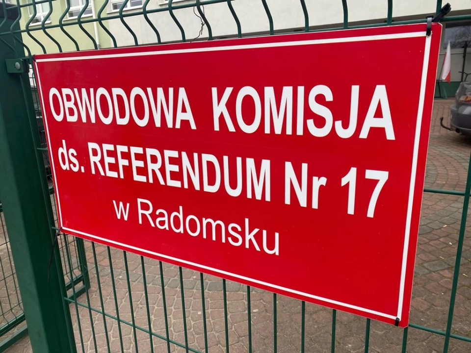 Fiasko referendum lokalnego w Radomsku