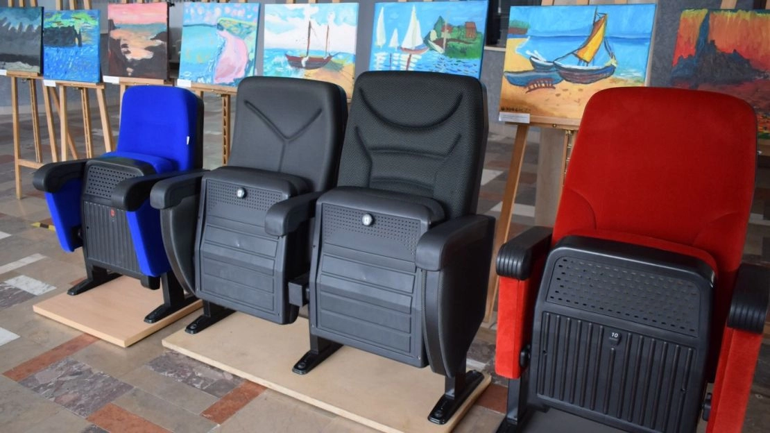 W MDK można testować nowe fotele, które mają być zamontowane w sali widowiskowej