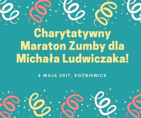 Charytatywna zumba dla Michała Ludwiczaka