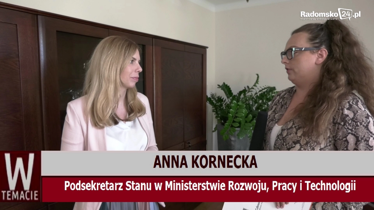[W Temacie] - Wiceminister Anna Kornecka o utworzeniu spółki SIM Łódzkie