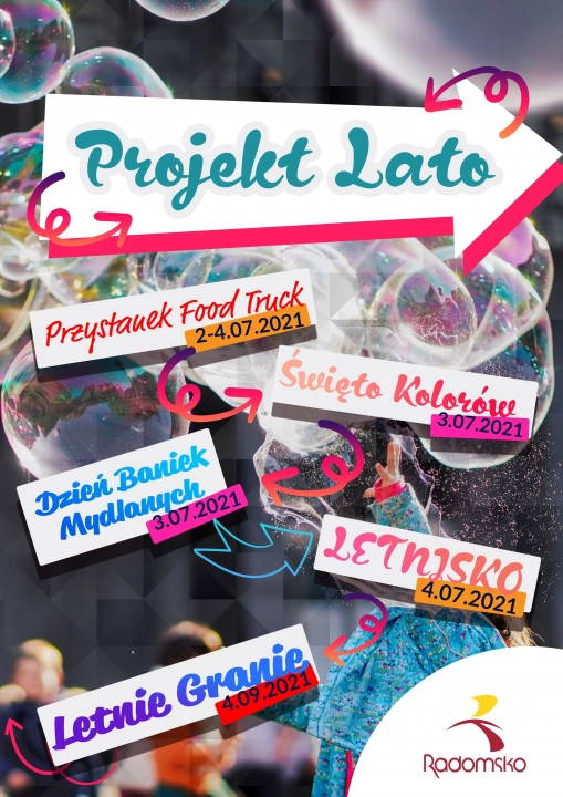 Projekt Lato w Radomsku. Będą koncerty, food trucki i konkursy