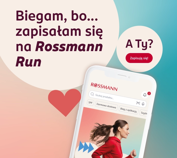 Bieg Rossmann Run z aplikacją dla 500 tys. biegaczy