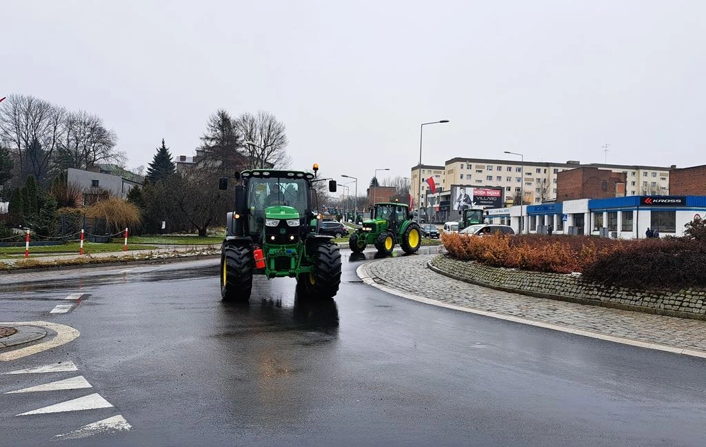 Środowy protest rolników. Na razie bez utrudnień na drogach w Radomsku