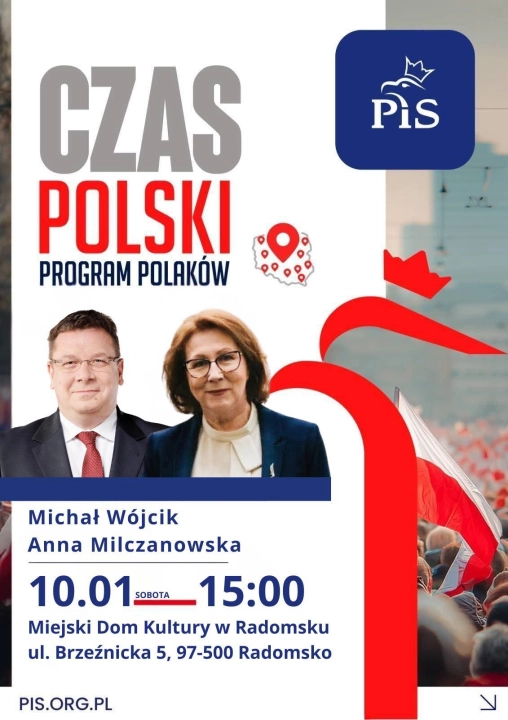 Spotkanie w MDK z posłami Anną Milczanowską i Michałem Wójcikiem