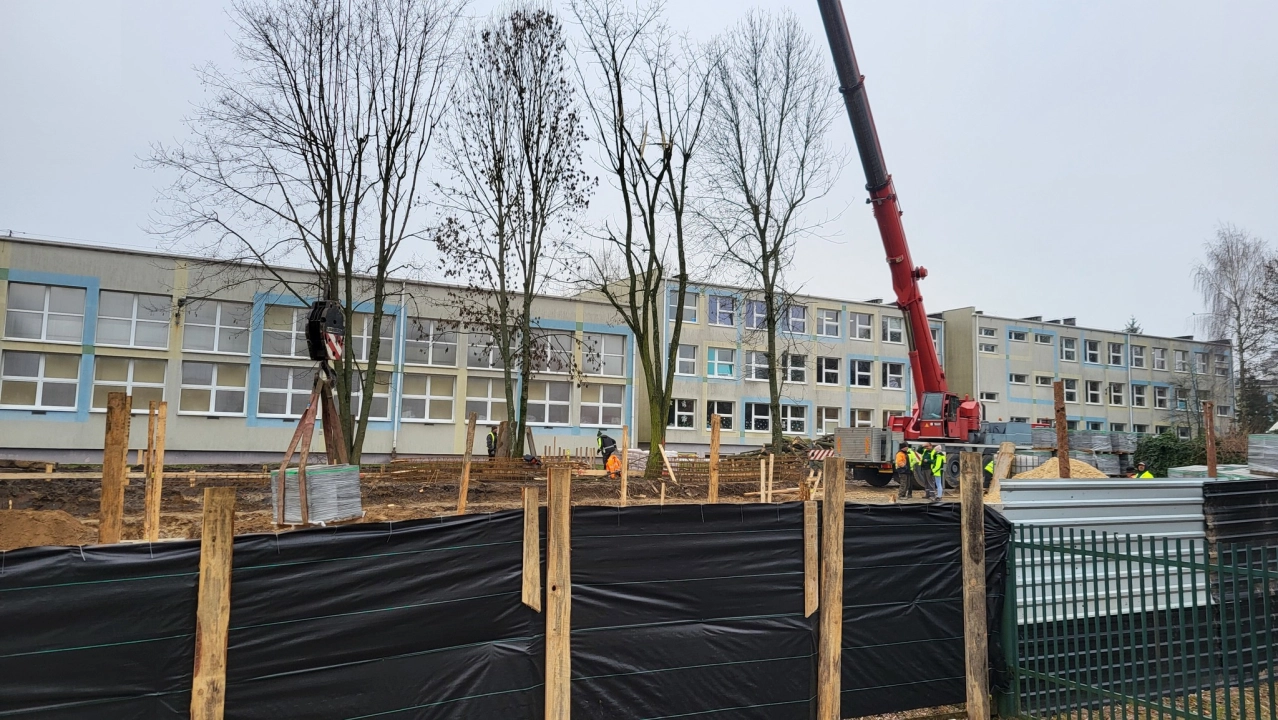 Żłobek przy ul. Sokolej w budowie