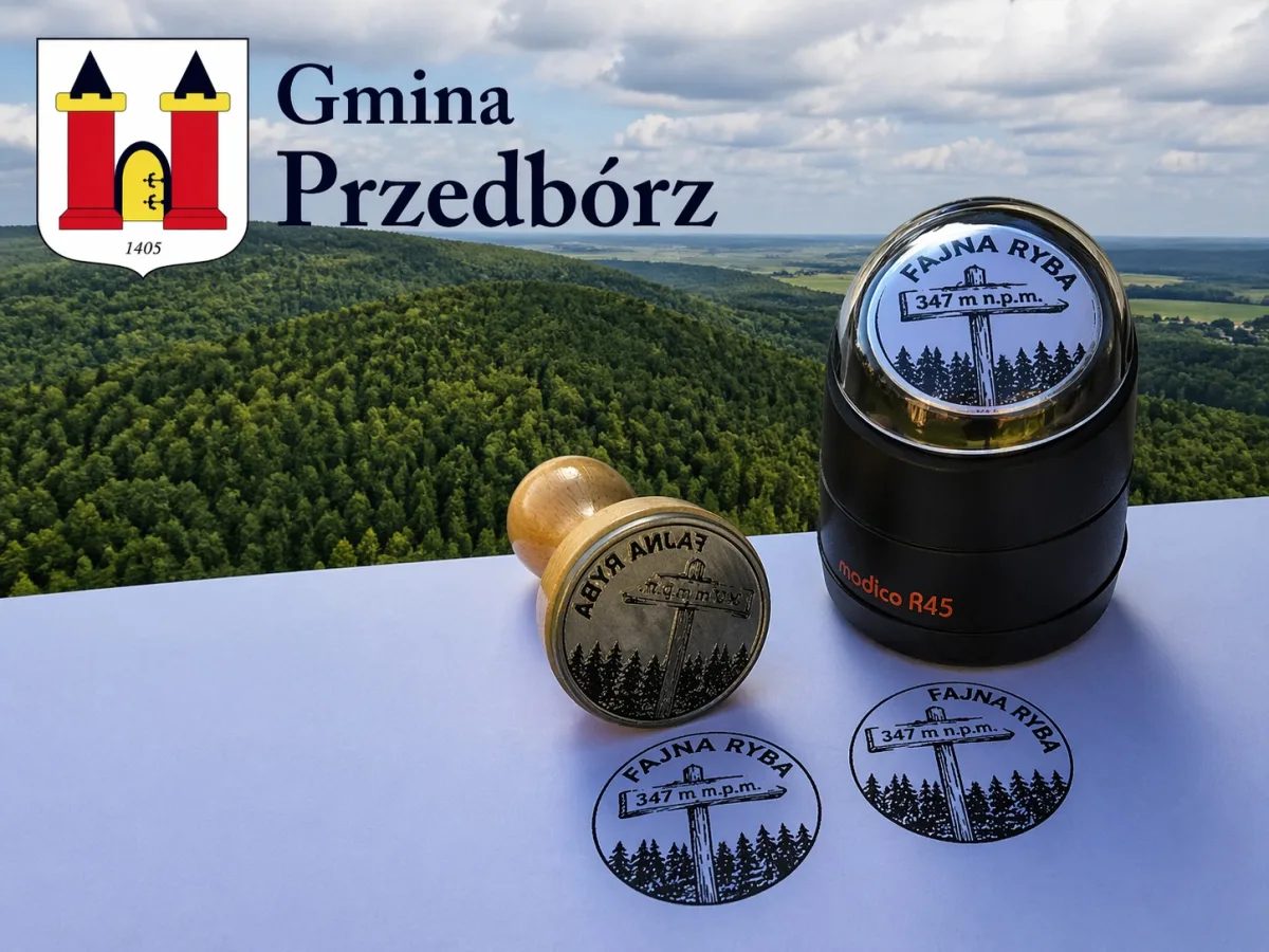 Fajna Ryba z pieczątką. Turyści mogą udokumentować wejście na szczyt