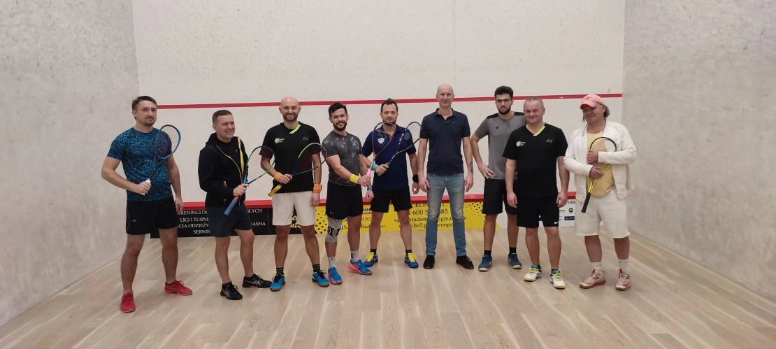 Wyłoniono mistrza powiatu radomszczańskiego w squasha