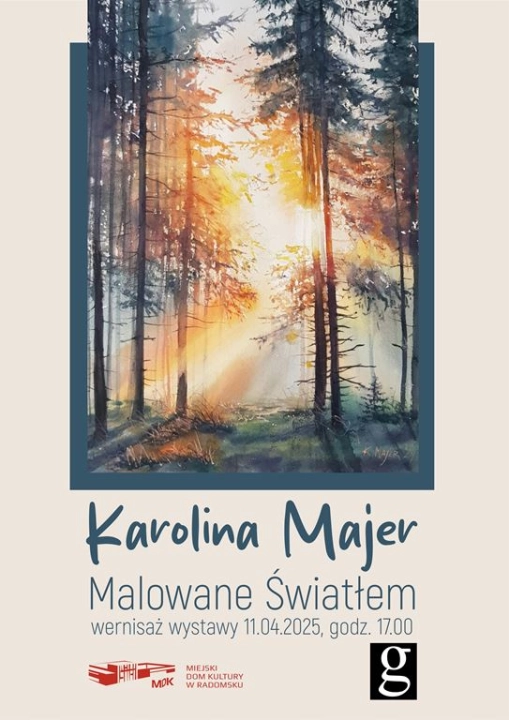 Wernisaż prac Karoliny Majer. Radomszczańska artystka w Galerii MDK