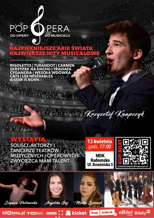 POP OPERA – od opery do musicalu w MDK Radomsko