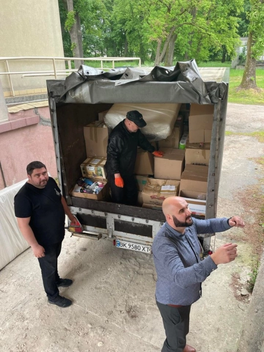Kolejny transport darów z powiatu radomszczańskiego dotarł do Równego