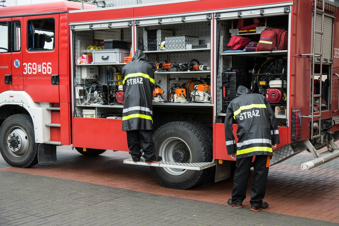 Podejrzenie tlenku węgla na ulicy Przedborskiej w Radomsku