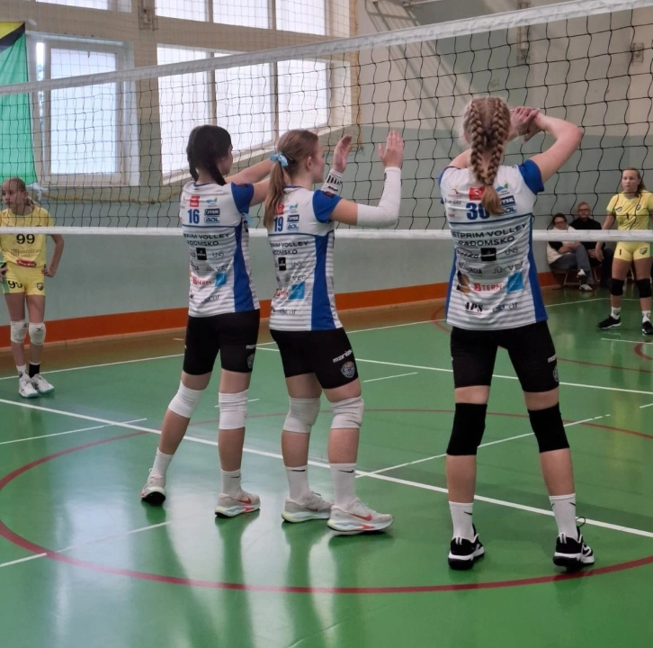 Młoda krew Volley Radomsko gra w siatkarskiej lidze wojewódzkiej