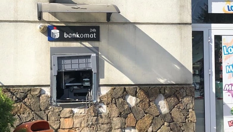 W Przedborzu wysadzono bankomat