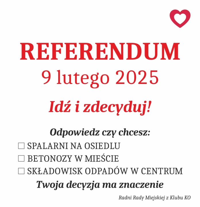 Akcja informacyjna radnych Koalicji Obywatelskiej przed referendum w Radomsku