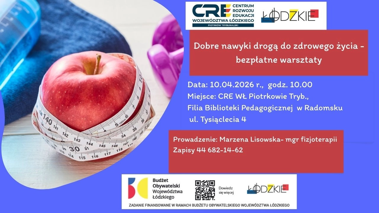 Warsztaty zdrowotne w Radomsku. Sprawdź szczegóły