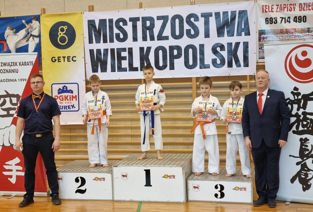 Karatecy Radndori Radomsko z medalami Mistrzostw Wielkopolski