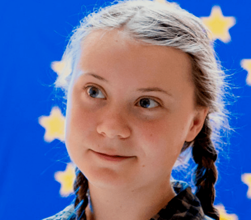 Greta Thunberg odwiedziła gminę Kleszczów