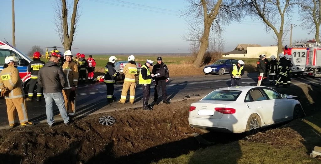 Wypadek w gminie Kodrąb. Są ranni