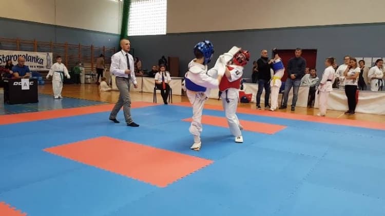 „Karate Kid” w Wołowie – cztery medale dla Akademii Karate Kyokushin Radomsko