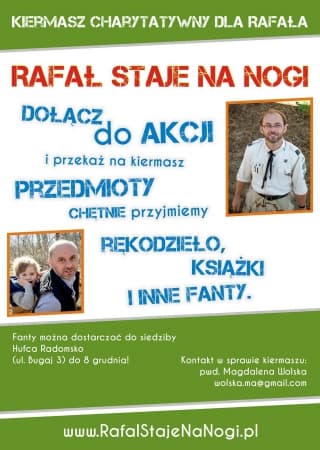 Kiermasz dla Rafała Garbaciaka